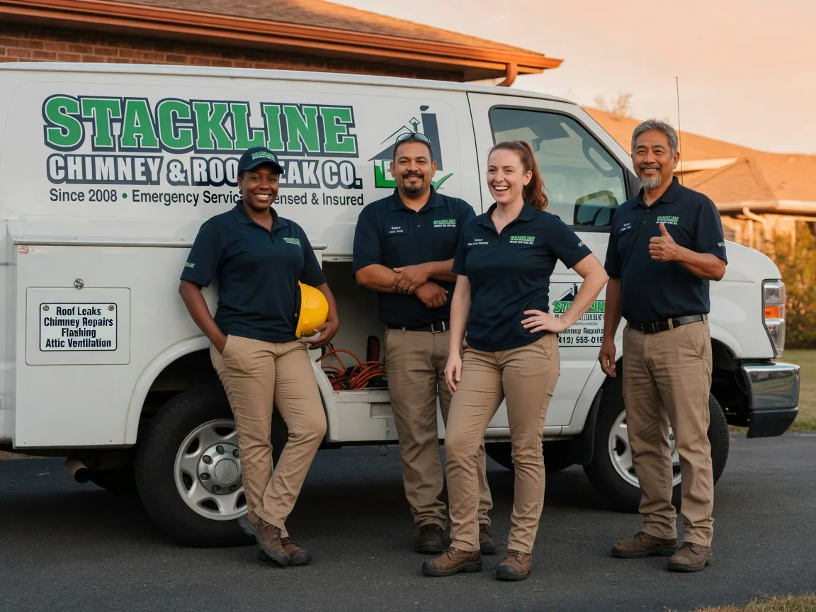 Chimney flashing repair company in Marion, NC